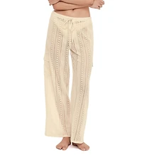 Steve Madden Cozy Crochet Cargo Pants Swim Cover-Up