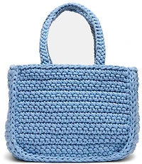Steve Madden Crochet Rose Small Crossbody Tote Bag