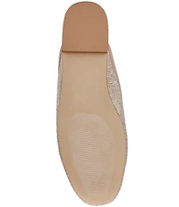 Steve Madden Cutesy Rhinestone Embellished Bow Detail Mary Jane Ballet Mules