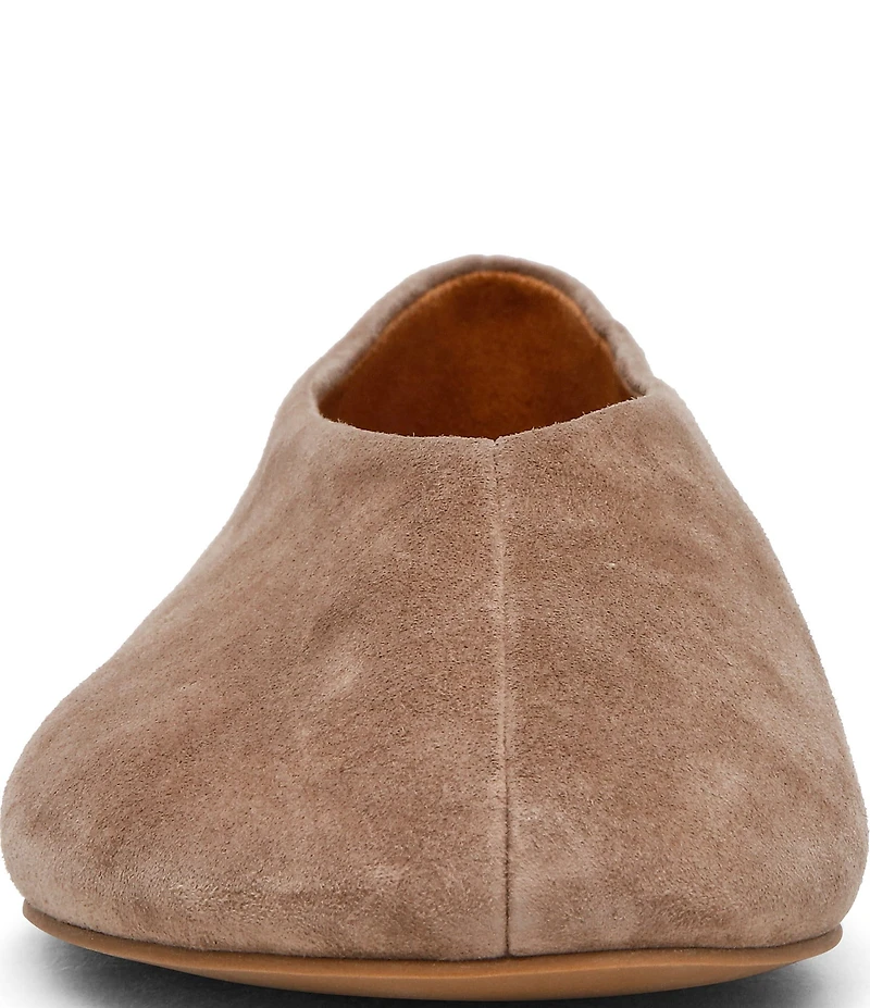 Steve Madden Cyntra Suede High Vamp Ballet Flats