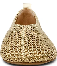 Steve Madden Cyntra Woven High Vamp Ballet Flats