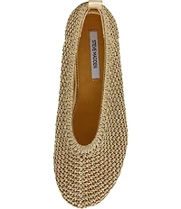 Steve Madden Cyntra Woven High Vamp Ballet Flats