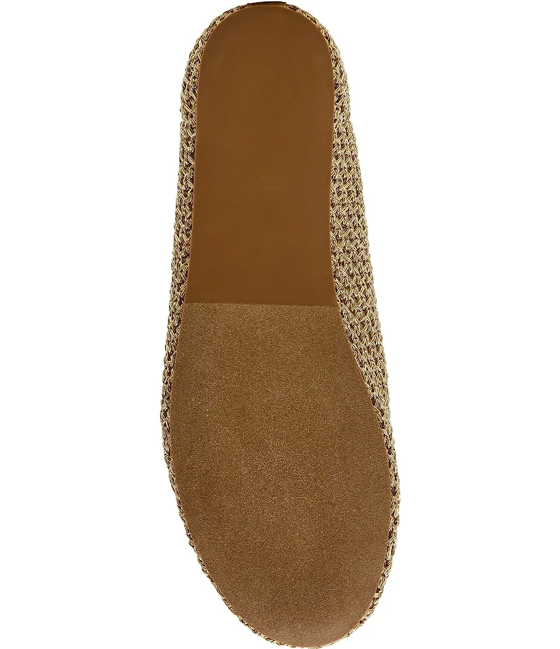 Steve Madden Cyntra Woven High Vamp Ballet Flats