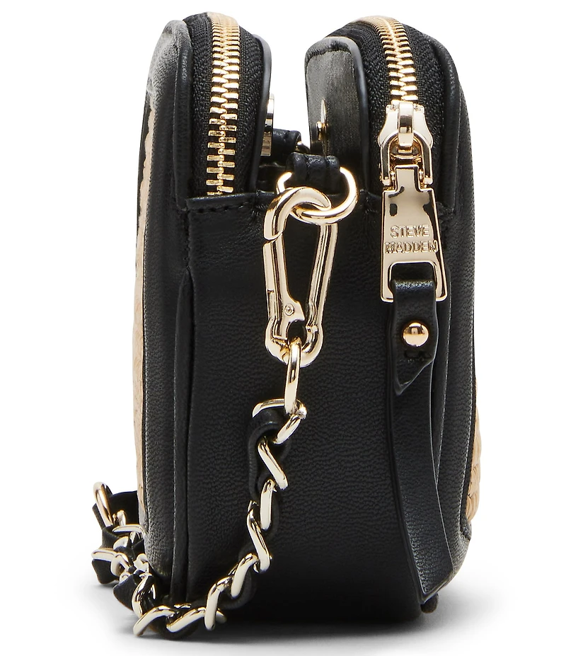 Steve Madden Daisy Straw Crossbody