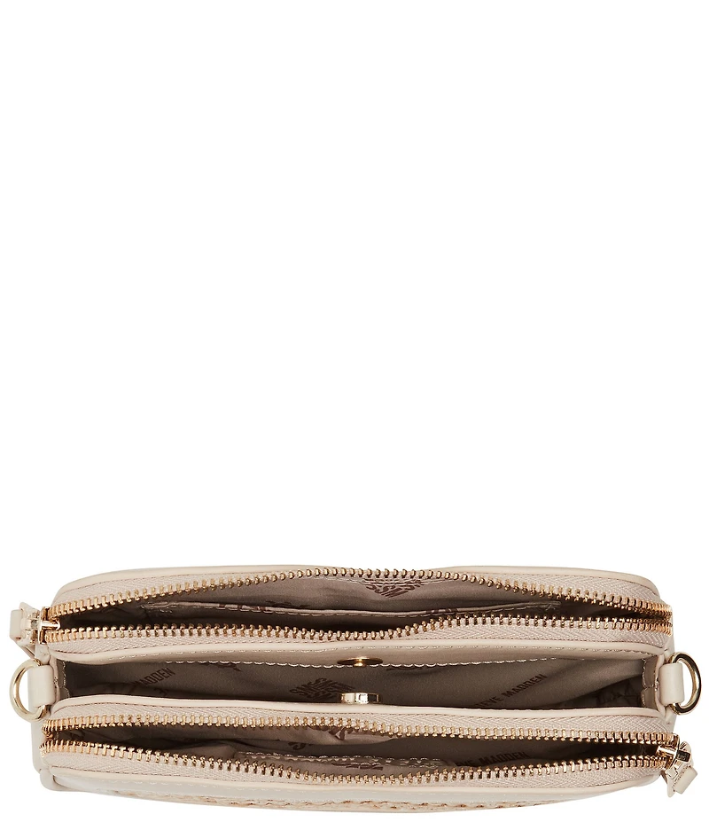 Steve Madden Daisy Straw Crossbody