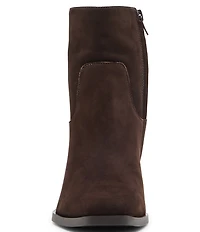 Steve Madden Daney Suede Block Heel Ankle Booties