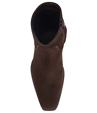 Steve Madden Daney Suede Block Heel Ankle Booties