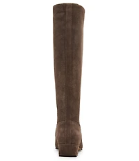 Steve Madden Dantelle Suede Block Heel Tall Boots