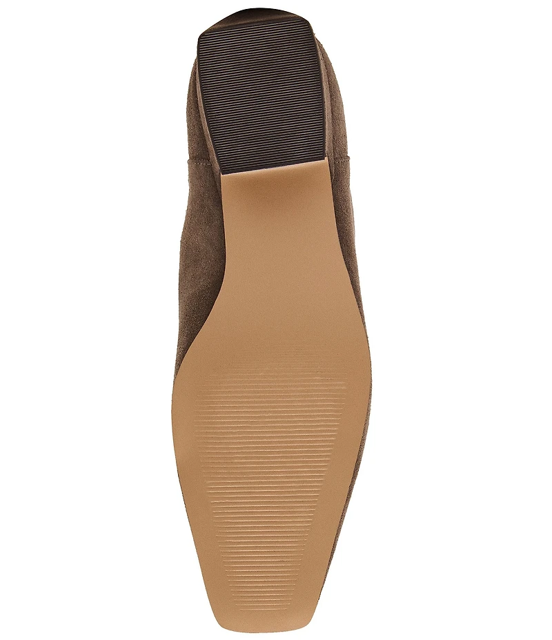 Steve Madden Dantelle Suede Block Heel Tall Boots