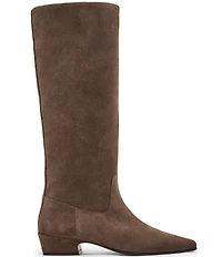 Steve Madden Dantelle Suede Block Heel Tall Boots