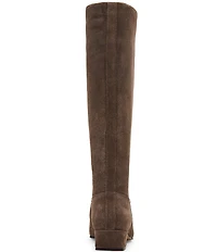 Steve Madden Dantelle Suede Block Heel Tall Boots