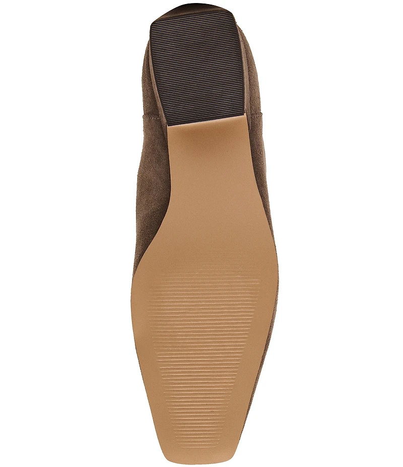 Steve Madden Dantelle Suede Block Heel Tall Boots