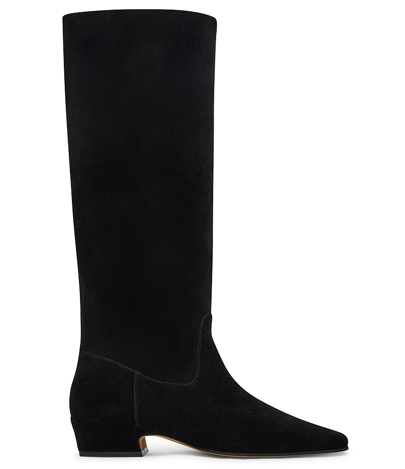 Steve Madden Dantelle Suede Block Heel Tall Boots