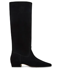 Steve Madden Dantelle Suede Block Heel Tall Boots
