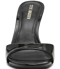 Steve Madden Davina Patent Stiletto Dress Slide Sandals
