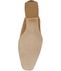 Steve Madden Dessa Suede Block Heel Mules