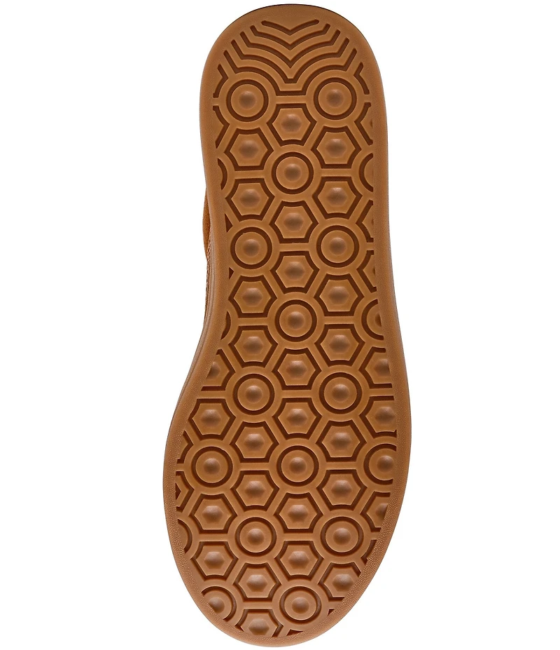 Steve Madden Dodge Suede Faux Fur Lined Low Top Gum Sole Platform Sneakers