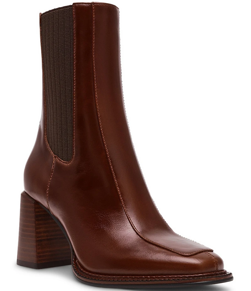 Steve Madden Downtown Leather Chelsea Boots