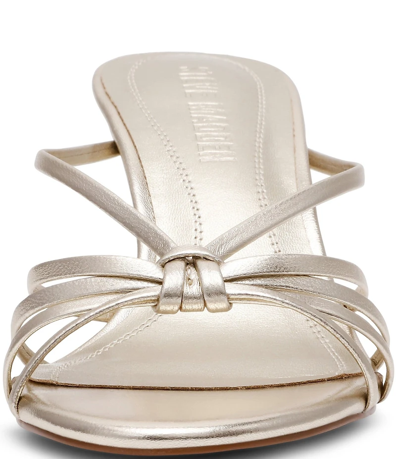 Steve Madden Edna Leather Strappy Dress Sandals