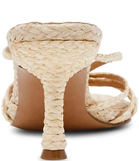 Steve Madden Edna Raffia Strappy Dress Sandals