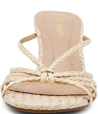 Steve Madden Edna Raffia Strappy Dress Sandals