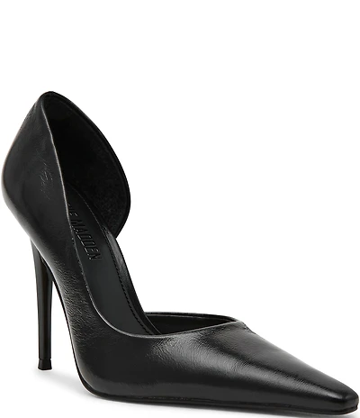 Steve Madden Elegant Leather d'Orsay Stiletto Pumps