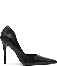 Steve Madden Elegant Leather d'Orsay Stiletto Pumps