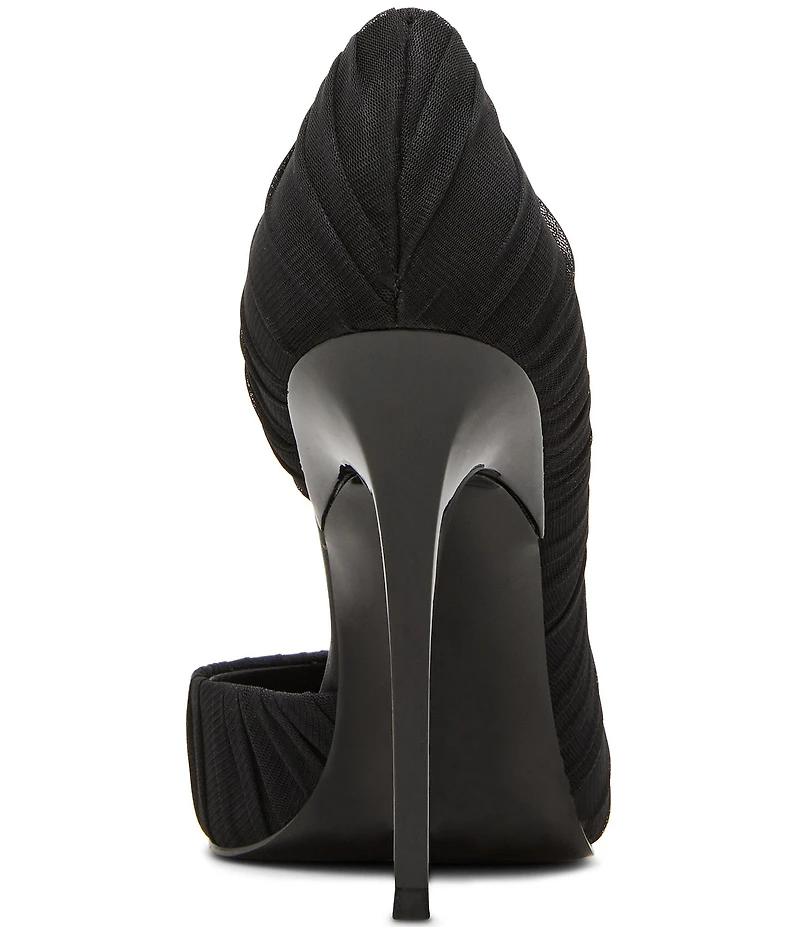 Steve Madden Elegant Mesh d'Orsay Stiletto Pumps