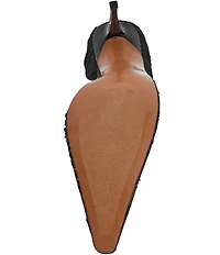 Steve Madden Elegant Satin Lace d'Orsay Stiletto Pumps