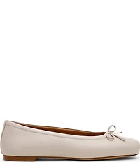 Steve Madden Eleve Nappa Leather Square Toe Ballet Flats