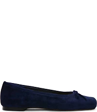 Steve Madden Eleve Suede Square Toe Ballet Flats