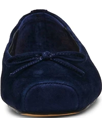 Steve Madden Eleve Suede Square Toe Ballet Flats
