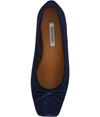 Steve Madden Eleve Suede Square Toe Ballet Flats