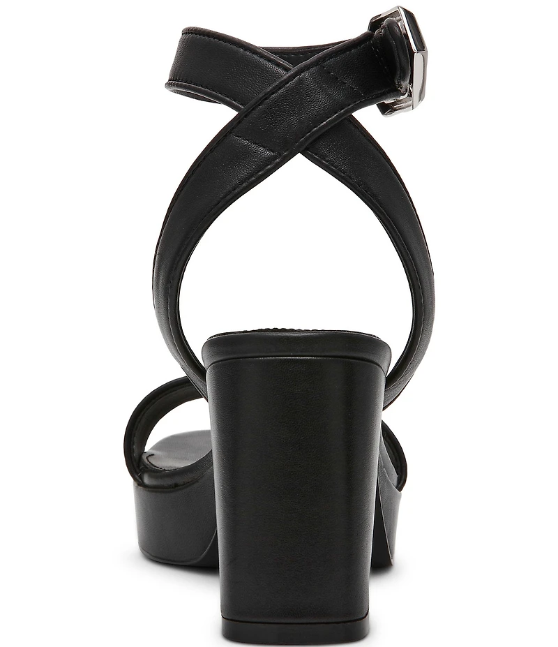 Steve Madden Elida Nappa Leather Platform Dress Sandals