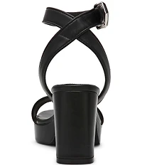 Steve Madden Elida Nappa Leather Platform Dress Sandals