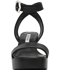 Steve Madden Elida Nappa Leather Platform Dress Sandals