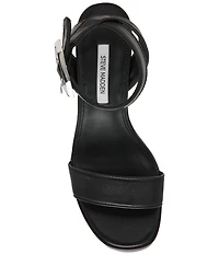 Steve Madden Elida Nappa Leather Platform Dress Sandals