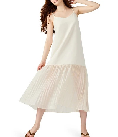 Steve Madden Ember Sweetheart Sleeveless Midi Dress