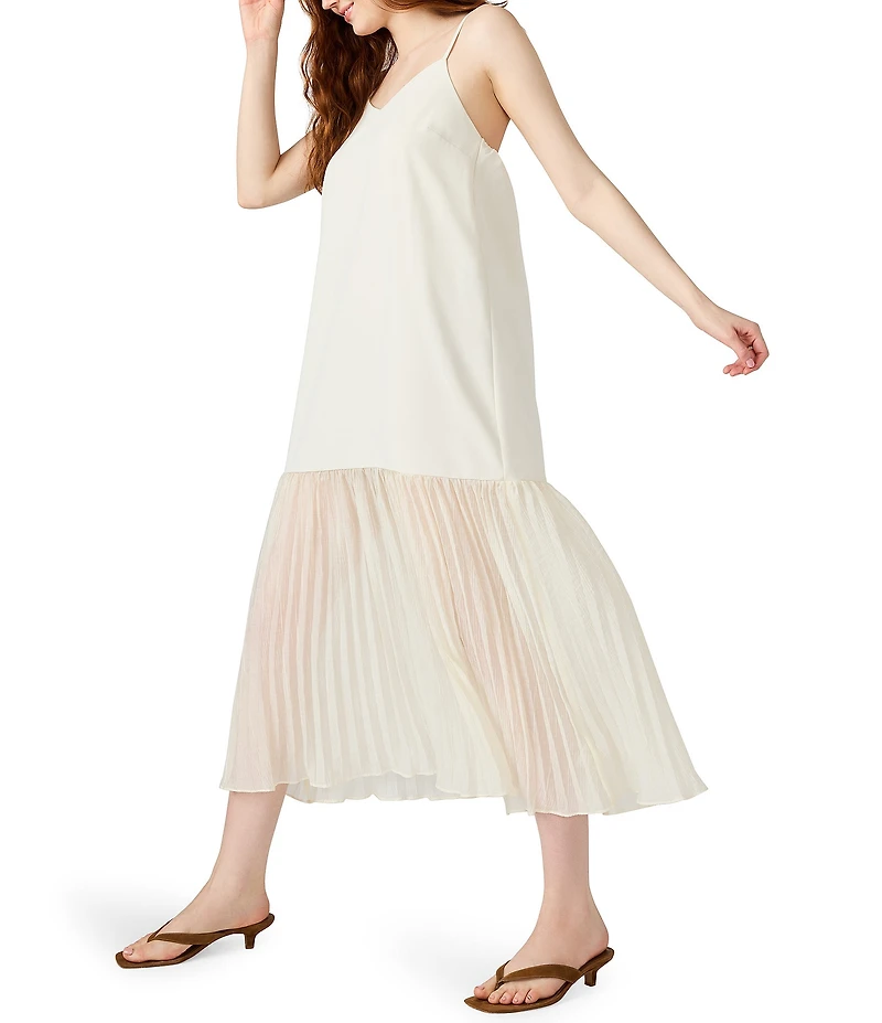 Steve Madden Ember Sweetheart Sleeveless Midi Dress