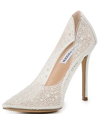 Steve Madden Evelyn-P Clear Pearl Stiletto Pumps