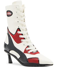 Steve Madden Fangio Lace Up Sport Sneaker Ankle Booties