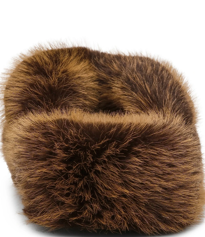 Steve Madden Fizzy Faux Fur Thong Slippers