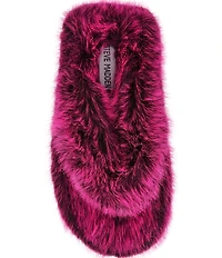 Steve Madden Fizzy Faux Fur Thong Slippers