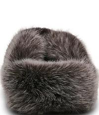Steve Madden Fizzy Faux Fur Thong Slippers