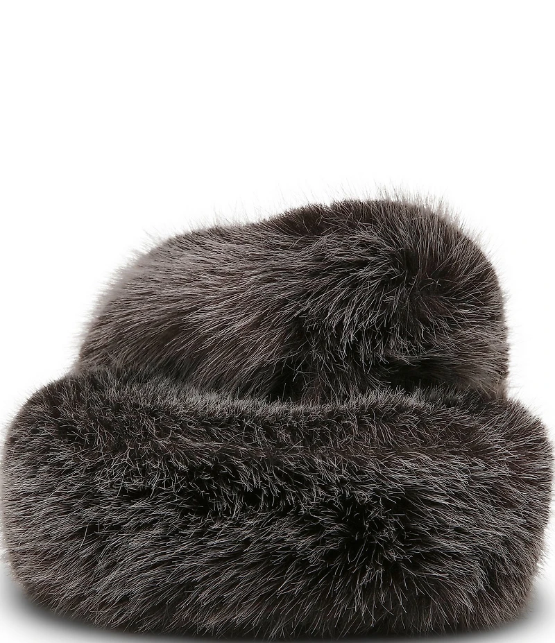 Steve Madden Fizzy Faux Fur Thong Slippers