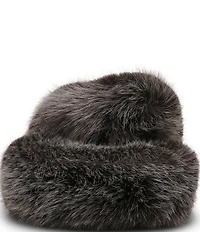 Steve Madden Fizzy Faux Fur Thong Slippers
