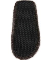 Steve Madden Fizzy Faux Fur Thong Slippers