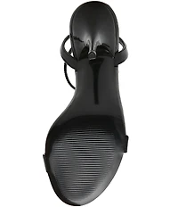 Steve Madden Foxx Patent Leather Ankle Strap Stiletto Dress Sandals