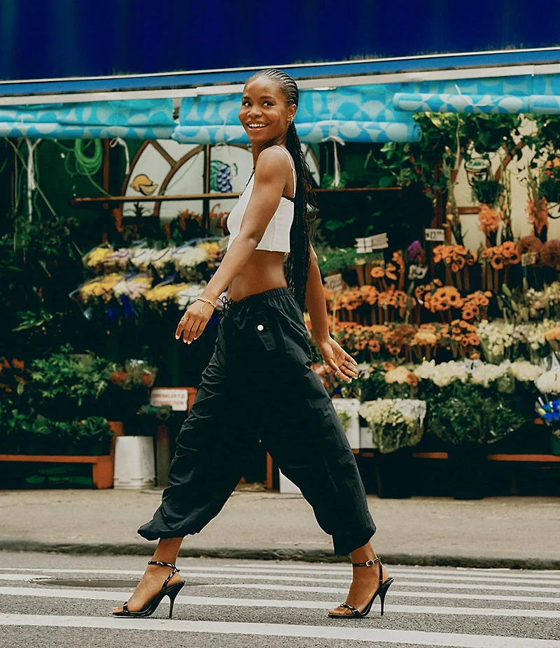 Steve Madden Foxx Patent Leather Ankle Strap Stiletto Dress Sandals