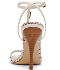 Steve Madden Frenzi Leather Beaded Ornament Dress Sandals